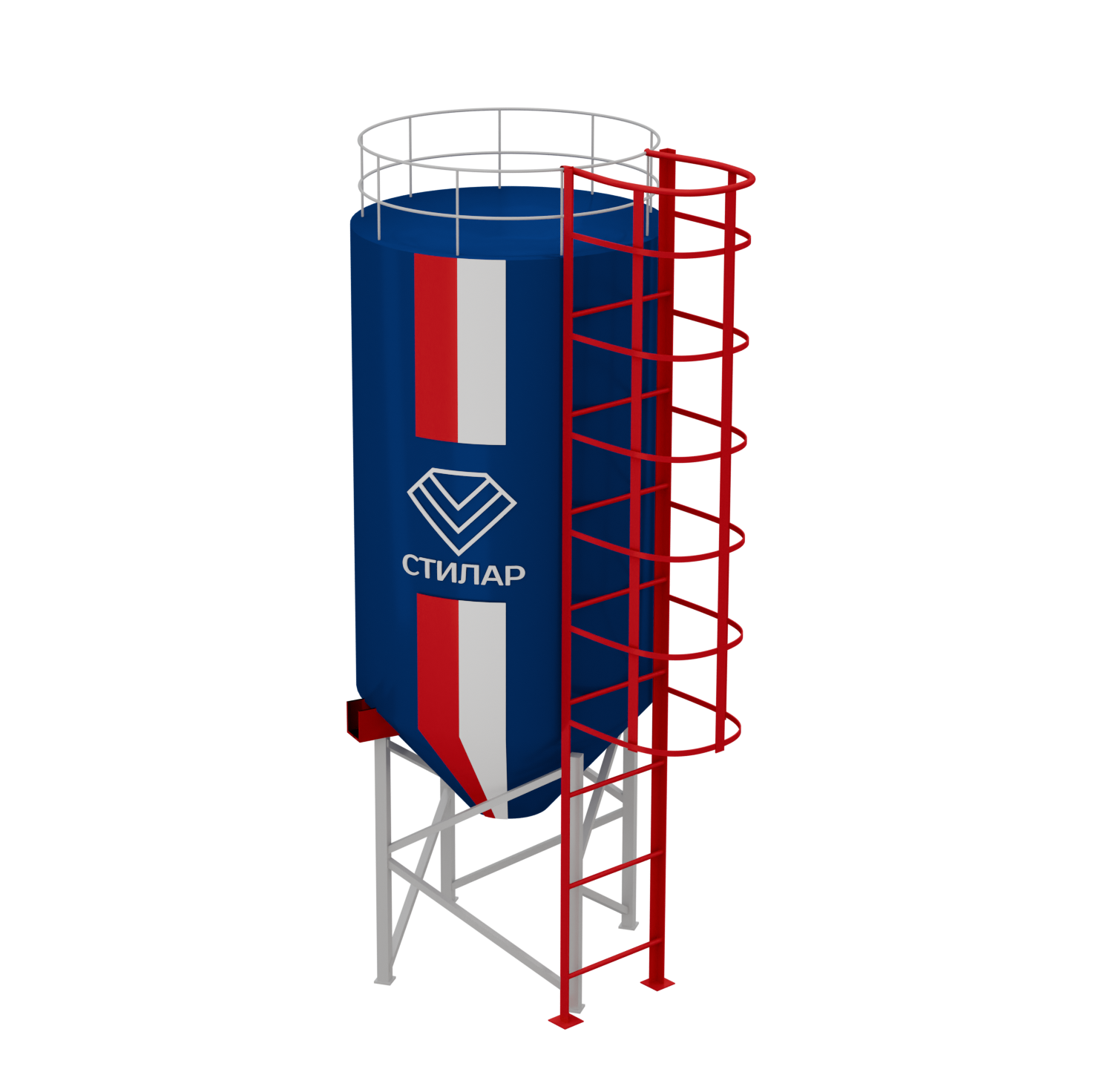 Цельносварный силос  30 м³ от производителя